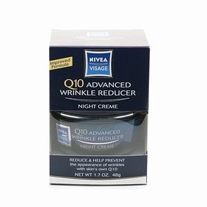 Nivea Visage Q10 Advanced Wrinkle Reducer Night Creme, 1.7-ounce 48g (Pack of 3) Nivea Visage Q10 Advanced Wrinkle Reducer Night Creme, 1.7-ounce 48g (Pack of 3)