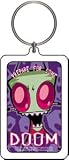 Invader Zim Prepare For Doom Lucite Keychain K-IZ-0022