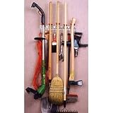 Surlock Tool Organizer-For Garages (Silver/Red) (2H x 20W x .5D)