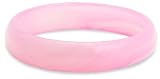 Pink Dyed Agate Bangle Bracelet