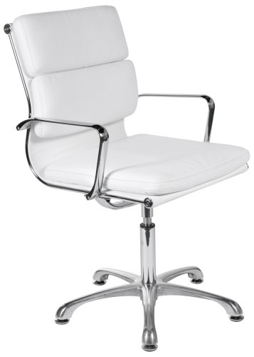ITALMODERN Earl Visitor Chair, White