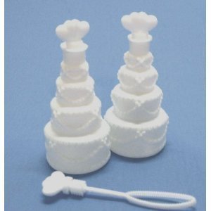 Fun Express Educational Products - Plastic Wedding Cake Bubble Bottles, 2 Dozen