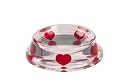 Heart Dog Bowl - Luxury Designer dog bowls from K9 by Igloo Design  (small)