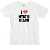 I Love Myrtle Beach Women's Cut T-Shirt