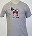Ass Man Mens Grey Democratic Political Vintage T-shirt