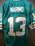 Signed Marino, Dan (Miami Dolphins) Authentic Mitchell & Ness 1994 Miami Dolphins Jersey w/75th anniversary patch