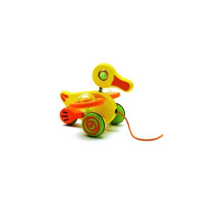 Childrens Toyshop  Toys : Wooden Pull Along Duck
