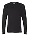 Hanes Men's ComfortSoft Heavyweight Long Sleeve T-Shirt,Black,2XL