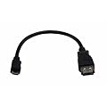 mr!tech C�ble USB Host (20cm) OTG [on the go] USB Micro B (male) vers USB A (femelle) pour Archos Home Tablet 7 // Internet Tablet 70, 43, 32, 28 // Tablet 80 G9
