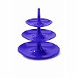 Koziol Design Babell Large Tiered Serving Plate, Purple