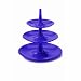 Koziol Design Babell Large Tiered Serving Plate, Purple
