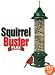 Brome 1024 Squirrel Buster Plus Wild Bird Feeder with Cardinal Perch Ring