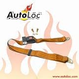 Autoloc SB2PCP 2 Point Copper Lap Seat Belt (1 Belt)