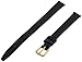 Voguestrap TX421912 Allstrap 09mm Black Regular-Length Genuine Leather Watchband