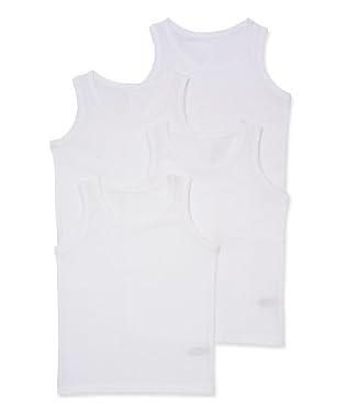Boy's vests - 4pk 2-3years
