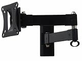 VideoSecu Wall Mount Plate with long Extension Single-Arm for TV LCD Monitor Flat Screen VESA75x75mm/100x100 mm 3US