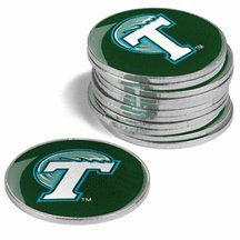 Tulane Green Wave Golf Ball Marker Pack)