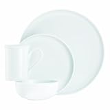 Dansk Arabesque White 4-Piece Place Setting, Service for One