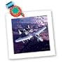 Jet - A-10 Wart Hog - Quilt Squares