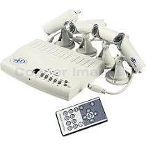 SVAT CVQ1000 Color Quad Security System with 4 Day/Night Cameras and Remote