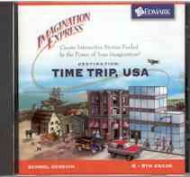 Software: Imagination Express, Create Interactive Stories Fueled By the Power of Your Imagination Destination. Time Trip, USA