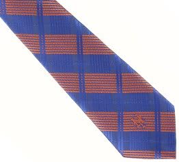 MLB New York Mets Tie - Woven Plaid
