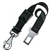 Dog Seat Belt Clip For Car - Lead Restraint Harness *Black*