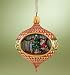 Christmas Scene Diorama Hanging Ornament