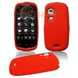 Premium Red Soft Silicone Gel Skin Cover Case for Samsung Instinct HD M850 [Beyond Cell Packaging]