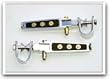 44 Magnum Highway Pegs - Nickel