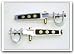 44 Magnum Highway Pegs - Nickel