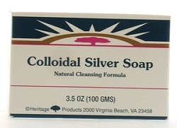 Heritage Store - Colloidal Silver Bar Soap 3.5 oz