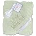 Sage Sweet Pea Fluffy Sherpa Sentiment Luxury Blanket