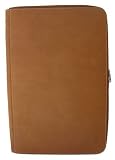 Piel Leather Zippered Legal Size Notepad
