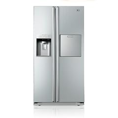 LG Electronics GW-P227HLXV Side by Side / K�hl-Gefrier-Kombi / A+ / 175.3 cm H�he / 443 kWh/Jahr / 365 L K�hlteil / 173 L Gefrierteil / Platinum Silber