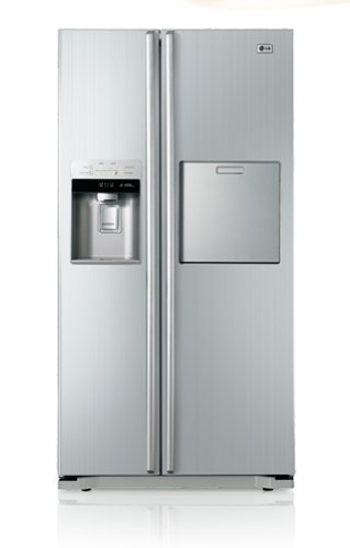 LG Electronics GW-P227HLXV Side by Side / Kühl-Gefrier-Kombi / A+ / 175.3 cm Höhe / 443 kWh/Jahr / 365 L Kühlteil / 173 L Gefrierteil / Platinum Silber