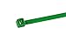 Monoprice Cable Tie 14 inch 50LBS, 100pcs/Pack - Green