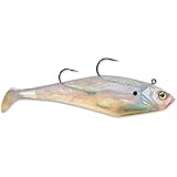 Storm WildEye Swim Shad Bait, 9-Inch, Pearl