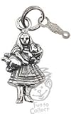  : Alice in Wonderland Alice Sterling Silver Charm