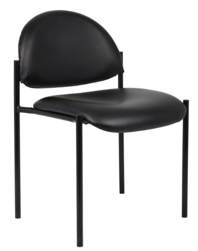 Boss Caressoft Diamond Stacking Black Chair