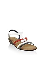 LIBERITAE WOMEN Sandalias de cuña (Multicolor)