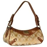 Women's Monica Camel Jacquard Satchel: Camel Satchel