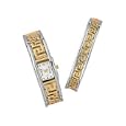 Bay Studio Two-tone Greek Key Watch Set TWO-TONE