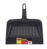 Rubbermaid(R) Heavy-Duty Dustpan, Charcoal