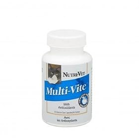 Feline Vitamins - Multi-vite Capsules Provide a Complete Spectrum of Vitamins and Minerals to... by 