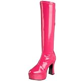 Funtasma by Pleaser Women's Exotica-2000 Boot,H.Pink Stretch Patent,8 M