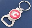Calgary Flames Bottle Opener Keychain