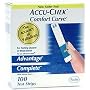Accu-Chek Comfort Curve Test Strips for Testing Glucose in Whole Blood 100 ea