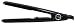 Turboion Baby Croc Professional Dual Voltage Mini Travel Flat Iron, Black, 5/8 Inch