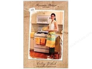 Vintage Potluck Apron and Kitchen Accessories Pattern By Favorite Things